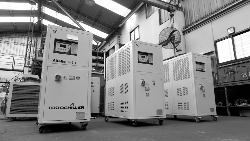 Mantenimiento para enfriadores chiller en industrias