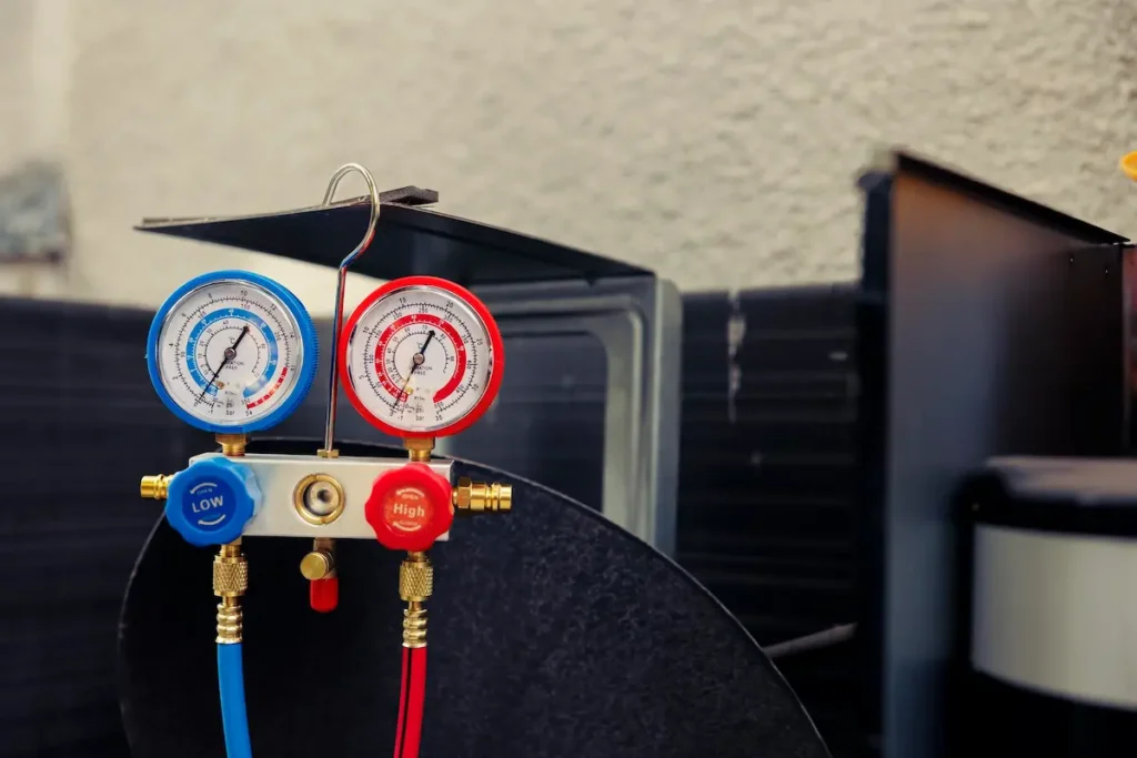 recarga de gas refrigerante